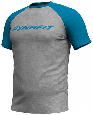 Dynafit 24/7 Logo SS Tee M mykonos blue