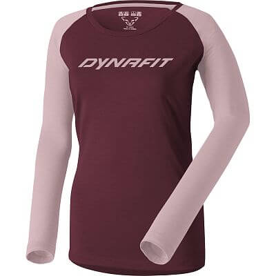 Dynafit 24/7 Long Sleeve Shirt W burgundy