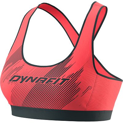 Dynafit Alpine Graphic Bra W hot coral