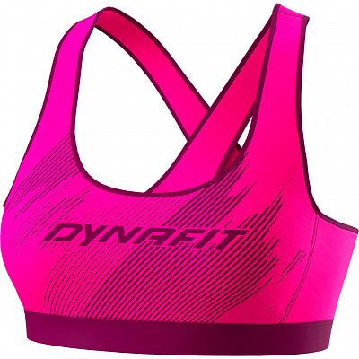 Dynafit Alpine Graphic Bra W pink glo