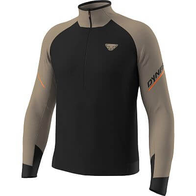 Dynafit Alpine L/S 1/2 Zip Tee M fallen rock