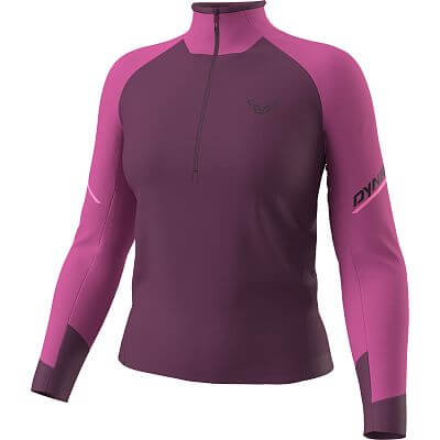 Dynafit Alpine L/S 1/2 Zip Tee W magenta