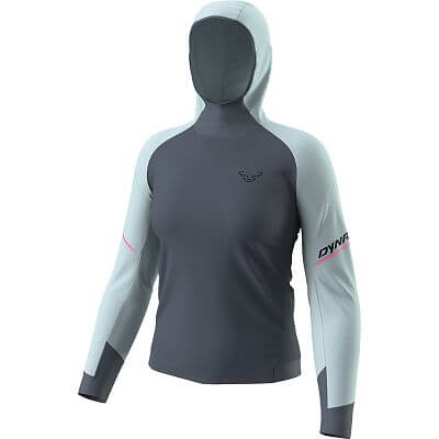 Dynafit Alpine L/S Hooded Tee W cloud blue
