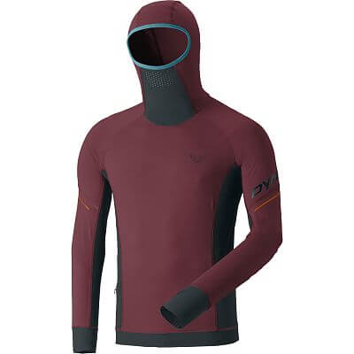 Dynafit Alpine Long Sleeve Shirt M burgundy