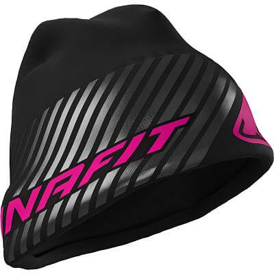 Dynafit Alpine Reflective Beanie black out / pink glo