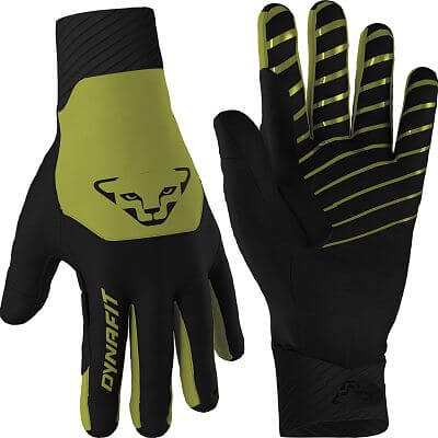 Dynafit Blacklight Softshell Gloves golden lime