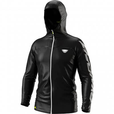 Dynafit DNA Race Wind Jacket Unisex black out / neon yellow