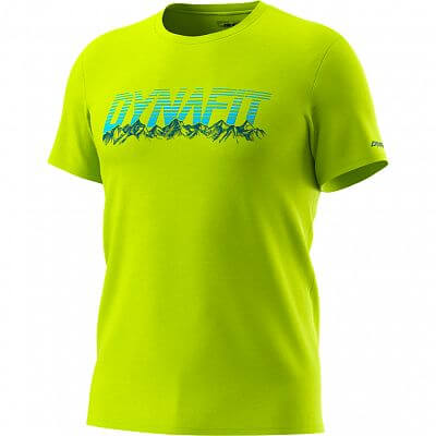 Dynafit Graphic Cotton S/S Tee M lime punch