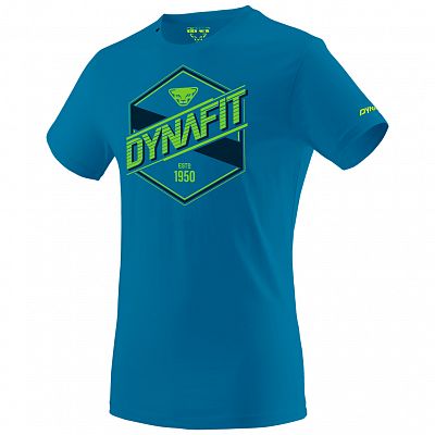 Dynafit Graphic Cotton SS Tee M blue label