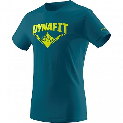 DYNAFIT Graphic Cotton SS Tee M petrol hardcore