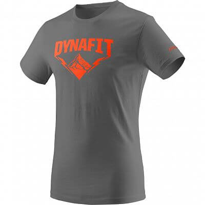 DYNAFIT Graphic Cotton SS Tee M quiet shade hardcore