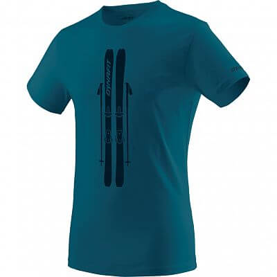 DYNAFIT Graphic Cotton SS Tee M reef skis