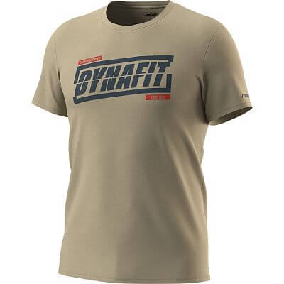 Dynafit Graphic Cotton SS Tee M rock khaki/tabloid