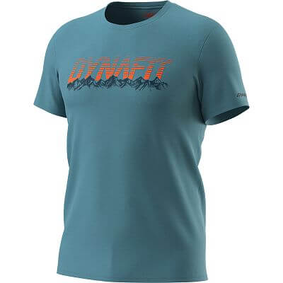 Dynafit Graphic Cotton T-Shirt Men storm blue/range