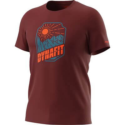 Dynafit Graphic Cotton T-Shirt Men syrah/badge