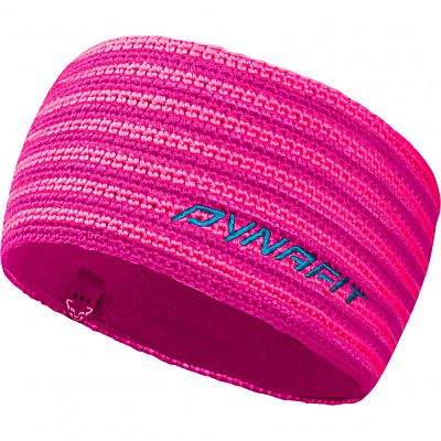 Dynafit hand knit headband lipstick