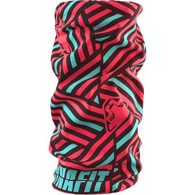 Dynafit Logo Neck Gaiter fluo coral/razzle dazzle