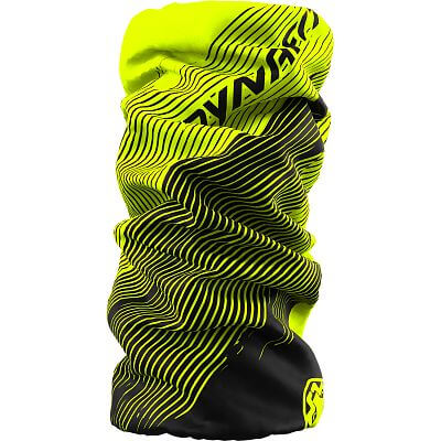 Dynafit Logo Neck Gaiter neon yellow