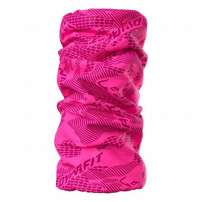 Dynafit Logo Neck Gaiter pink glo