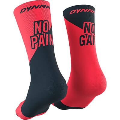 Dynafit No Pain No Gain Socks fluo coral