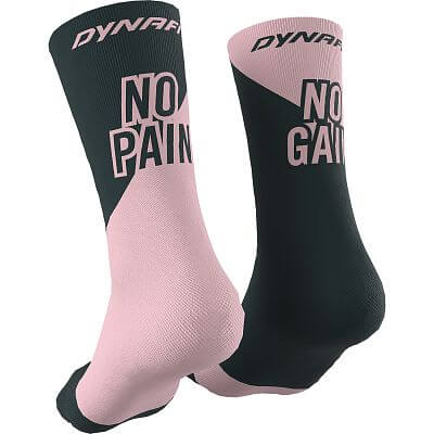 Dynafit No Pain No Gain Socks pale rose/blueberry