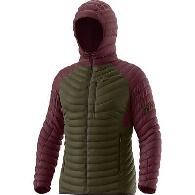 Dynafit Radical Down RDS Hooded Jacket M burgundy