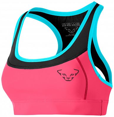 Dynafit React Bra W fluo pink