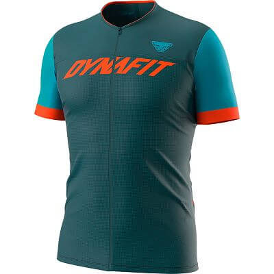 Dynafit Ride Light S/S FZ Tee M petrol/frost