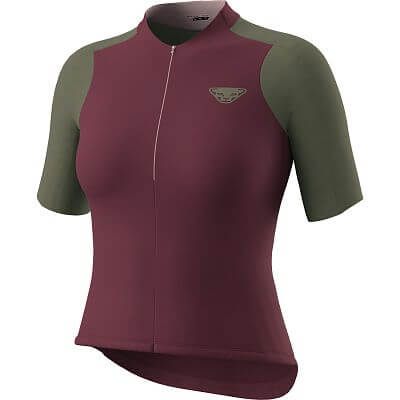 Dynafit Ride Light Short Sleeve 1/2  Zip Jersey Women burgundy