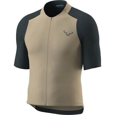 Dynafit Ride Light Short Sleeve Full Zip Jersey Men rock khaki