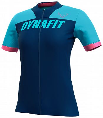 Dynafit Ride W S/S FZ Tee silvretta