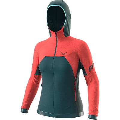 Dynafit Tour Wool Thermal Hoody W hot coral