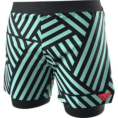 Dynafit Trail Graphic 2/1 Shorts W marine blue razzle dazzle