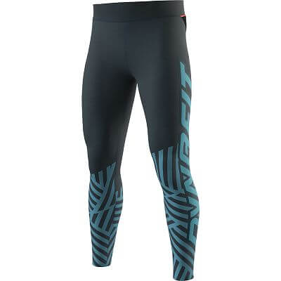 Dynafit Trail Graphic Tights M blueberry / razzle dazzle