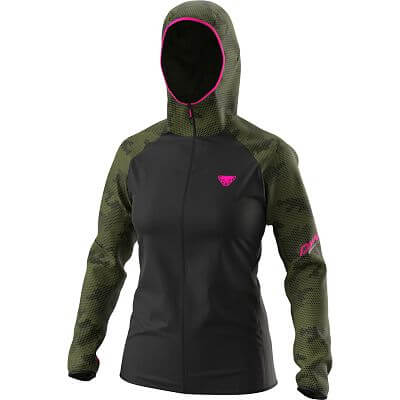 Dynafit Trail Graphic Wind Jacket Women winter moss/exagon camo