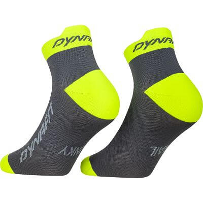 Dynafit Trail Short Socks cinder/ultra yellow