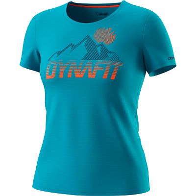 Dynafit Transalper Graphic S/S Tee W ocean