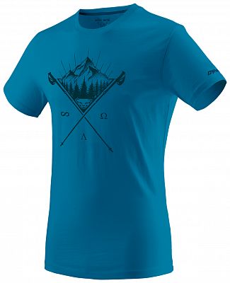 Dynafit Transalper Graphic SS Tee M mykonos blue