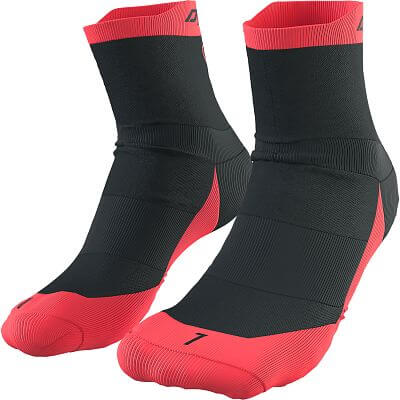 Dynafit Transalper Socks blueberry/fluo coral