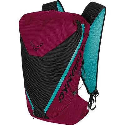 Dynafit Traverse 22 backpack beet red black out
