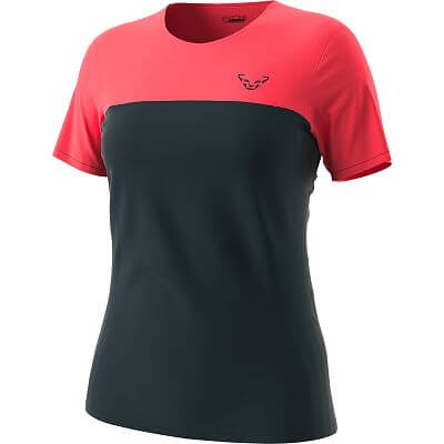 Dynafit Traverse S-Tech S/S Tee W blueberry/hot coral
