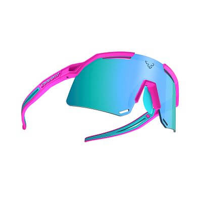 Dynafit Ultra Evo Sunglasses pink glo/blue cat 3