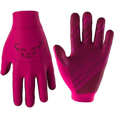 Dynafit Upcycled Thermal Gloves flamingo