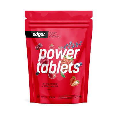 Edgar Power Tablets - 20 tablet - jednotlivě zabalené - lesní plody