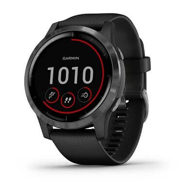 Garmin Vívoactive 4 - gray / black band