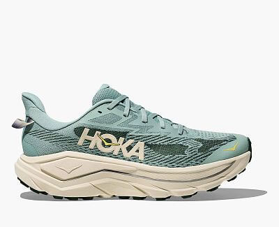 Hoka Challenger 8 M jade / truffle salt
