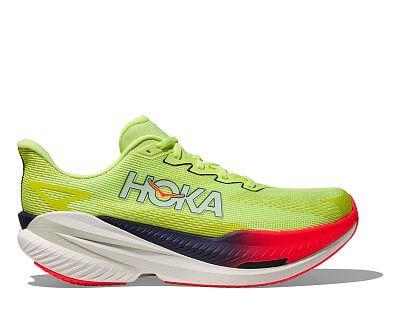 Hoka Mach X 3 M neon yuzu / squid ink