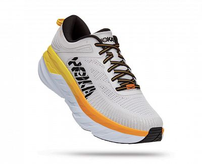 Hoka One One M Bondi 7 Wide nimbus cloud / radiant yellow