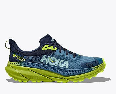 Hoka One One M Challenger ATR 7 GTX outer space / dark citron