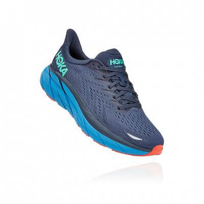 Hoka One One M Clifton 8 Wide outer space/vallarta blue